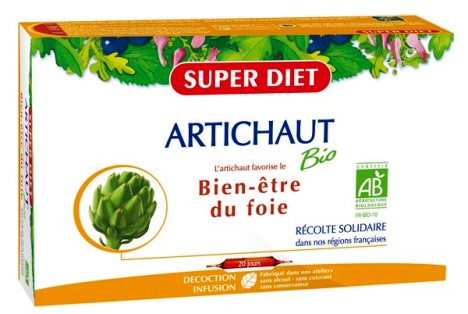 Artichaut bio Super Diet - Complément alimentaire bio en ligne