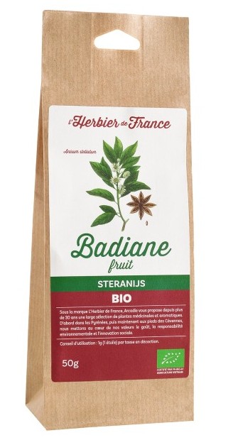 Tisane de badiane - Boutique et herboristerie bio en ligne