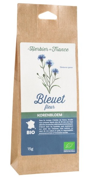 Bleuet fleurs bio - Herboristerie bio en ligne