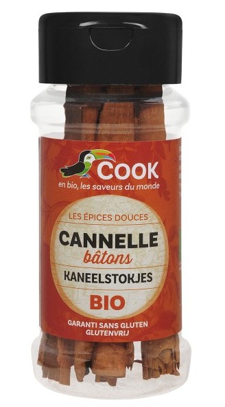 Bâtons de Cannelle bio 12 gr - Cook épices