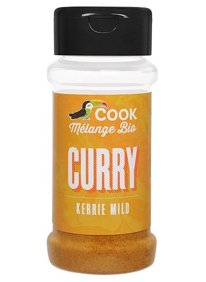 Mélange épices curry bio cook - Boutique bio en ligne