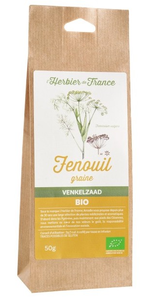 Tisane de fenouil (graines) bio en ligne