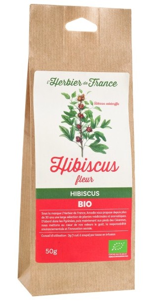 Tisane hibiscus - Magasin et herboristerie bio en ligne