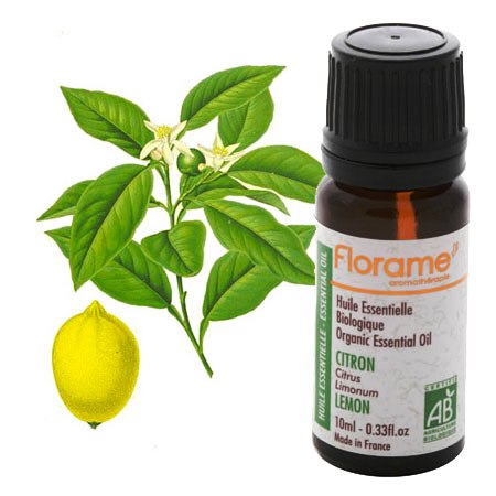 huile essentielle citron zeste bio