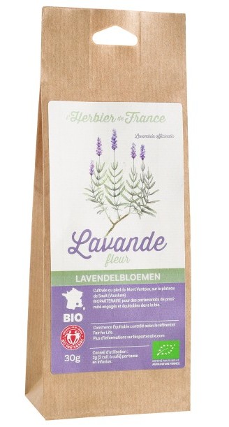 Tisane Romarin Bio Herboristerie De France 30gr