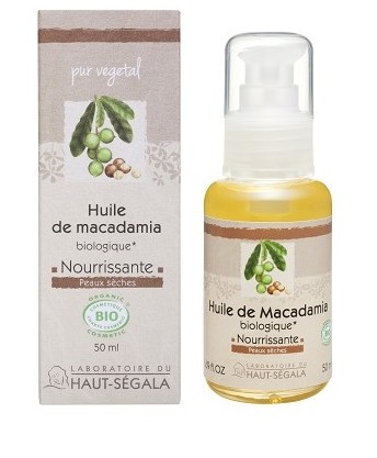 Huile végétale de macadamia - Magasin bio en ligne