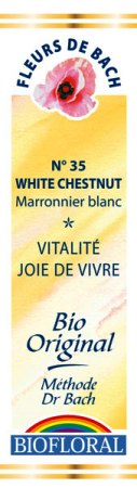 Fleur de bach Marronnier blanc - Biofloral - Magasin bio en ligne