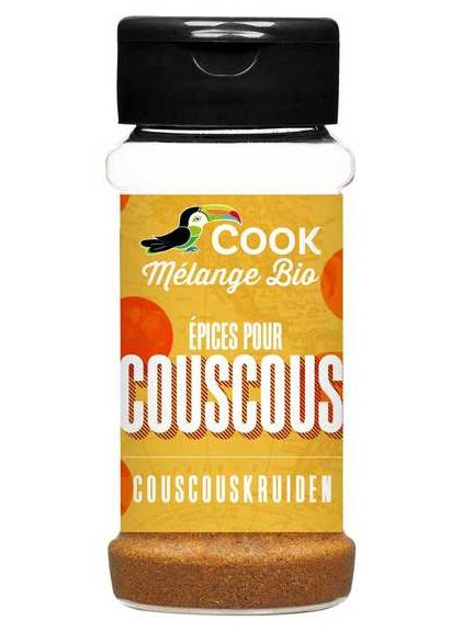 Mélange d'épices bio pour couscous - Cook