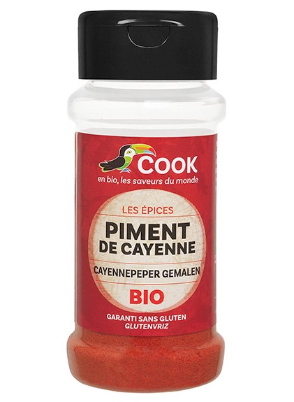 Piment de Cayenne Cook - Boutique bio en ligne : aromates du monde