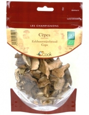 Cèpes bio - Champignons comestibles séchés cook