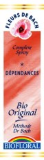 Complexe n° 1 : Dépendances en spray 20 ml - Biofloral Complexes aux fleurs de Bach bio - Dépendances - Biofloral