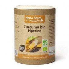 Curcuma pipérine bio - Complément alimentaire