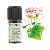 Huile essentielle du géranium bourbon - Florame - Magasin bio en ligne