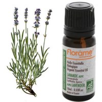 Lavande Aspic 10 ml - Huile essentielle bio Florame Lavande aspic - Huile essentielle bio en ligne - Florame