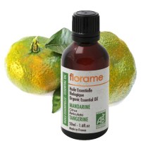 Mandarine zeste 10 ml - Huile essentielle bio Florame Huile essentielle du mandarine - Florame - Magasin bio en ligne