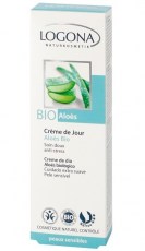 Crème de Jour Bio à l'Aloès Vera Peau Sensible Logona Crème du jour à l'aloès vera - Soins bio du visage
