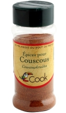 Mélange épices : Couscous bio 35 gr - Cook épices Mélange épices couscous Cook - Boutique Bio en ligne
