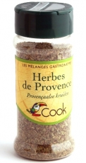 Mélange épices : Herbes de provence bio 20 gr - Cook épices Mélange épices Herbes de Provence Cook - Boutique Bio en ligne : aromates du monde