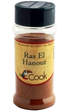 Mélange épices : Ras El Hanout bio 35 gr - Cook épices Mélange épices Ras el hanout Cook - Boutique Bio en ligne : aromates du monde