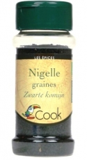 Nigelle bio en graines 50 gr - Cook épices Nigelle en graines Cook - Boutique bio en ligne : aromates du monde