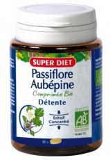 Aubépine et passiflore Super Diet - Insomnie - Complément alimentaire bio en ligne