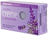 Savon cream bio à la lavande 100 gr - Sodasan - Boutique bio