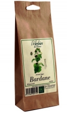 Bardane racines bio 50 gr (Cholérétique) - L'Herbier de France Tisane bardane racines - Boutique et herboristerie bio en ligne