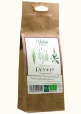 Mélange Détente (Bienvenue) bio 35 gr - L'Herbier de France Tisane détente bio - Magasin bio en ligne