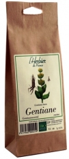 Gentiane racines bio 50 gr (apéritives) - L'Herbier de France Tisane racines de gentiane - Boutique et herboristerie bio en ligne