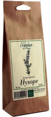 Hysope feuilles bio 40 gr (affections pulmonaires) - L'Herbier de France Tisane feuilles d'hysope - Magasin et herboristerie bio en ligne