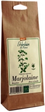 Marjolaine fleurs et feuilles bio 25 gr - L'Herbier de France Tisane fleurs et feuilles de marjolaine - Magasin et herboristerie bio en ligne