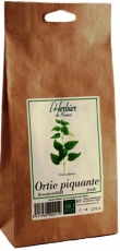 Ortie piquante feuilles bio 40 gr - L'Herbier de France Tisane feuilles d'ortie piquante - Magasin bio en ligne