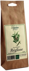 Réglisse racines (bâtons) bio 50 gr - L'Herbier de France Tisane racines coupées de la réglisse - Magasin et herboristerie bio en ligne