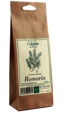 Romarin feuilles bio 50 gr (emménagogue) - L'Herbier de France Tisane de romarin - Magasin et herboristerie bio en ligne
