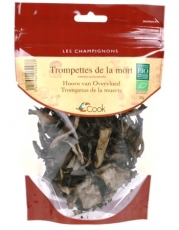 Trompettes de la mort - Champignons comestibles séchés cook