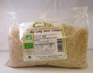 Riz de Camargue long blanc Bio
