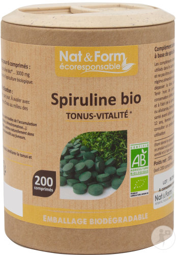 Spiruline - Complément alimentaire bio en ligne
