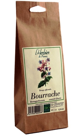 tisane bourrache sommites bio