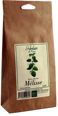 tisane melisse feuilles bio